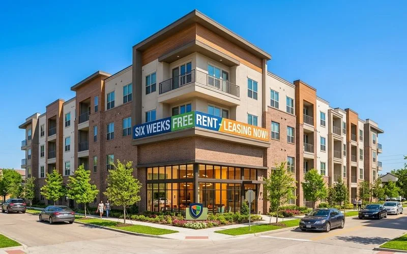 Newly opened Houston mid-rise running a lease-up special