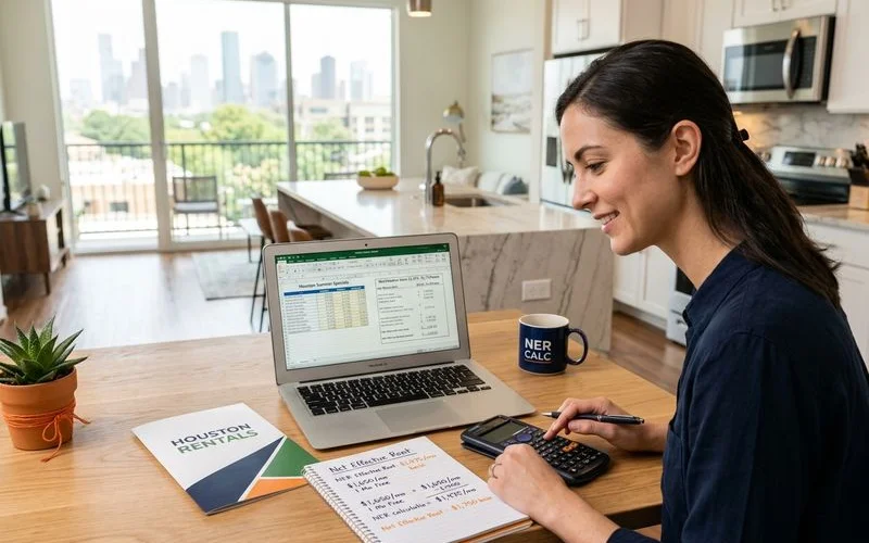 Calculating net effective rent on a Houston summer special
