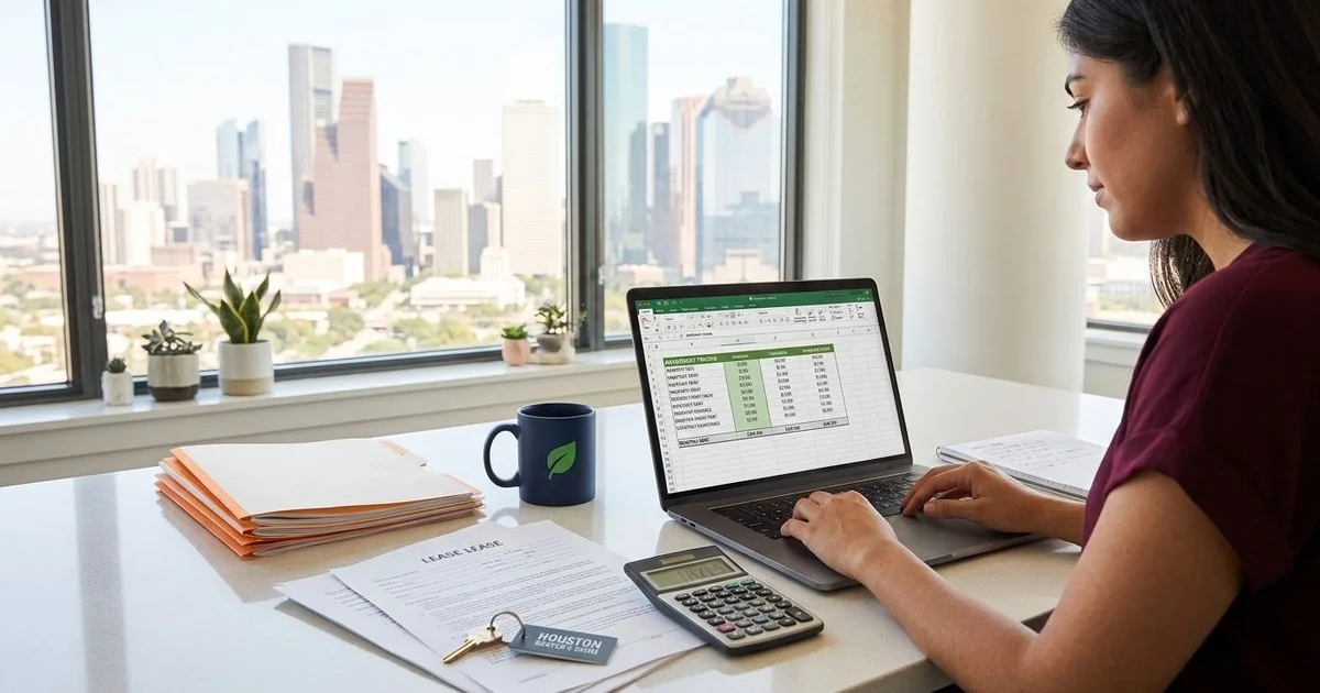 Renter calculating net effective rent on a Houston special