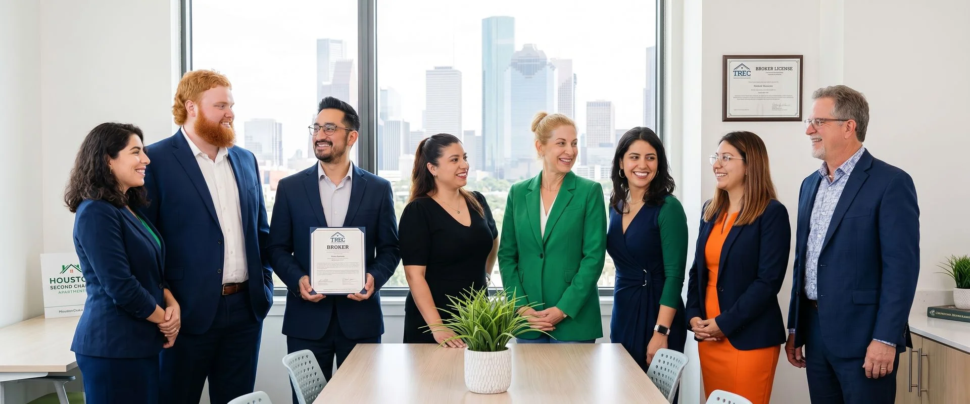 Houston Second Chance Apartments team