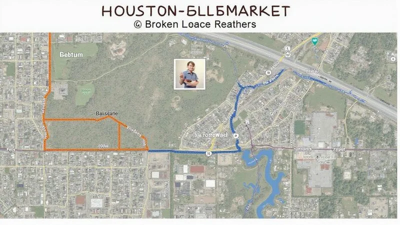 Houston submarket overview for broken lease renters showing higher-flexibility areas including Greenspoint Alief Sharpstown FM 1960 and 290 Corridor compared to tighter-screening Galleria and Medical Center submarkets